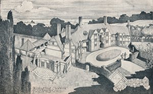 「ケリング・ホール、ノーフォーク。 E Brantwood Maufe、A.R.I.B.A.、アーキテクト、c1912 作： Edward Brantwood Maufe