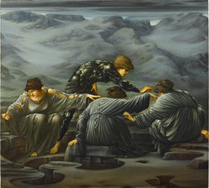 ペルセウスとグライアイ 作： Edward Burne-Jones
