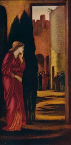 1872年、ダナオと勇敢な塔。 作： Edward Burne Jones
