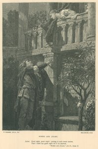 ロミオとジュリエットのイラスト 作： Edward Burne Jones