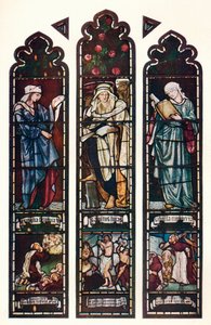 シビルウィンドウ、ジーザスカレッジチャペル、ケンブリッジ、c1872 作： Edward Burne Jones