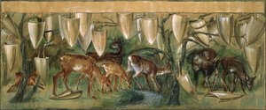 聖杯タペストリーの研究 作： Edward Burne Jones