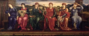 1870-82年の時間 作： Edward Burne Jones
