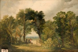 森の空き地 作： Edward Calvert