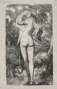 バカンテまたは竪琴の奏者 作： Edward Calvert