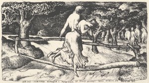 洪水、1829年。 作： Edward Calvert