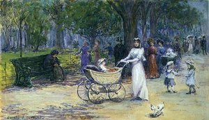 プロムナード（水彩画） 作： Edward Charles Clifford