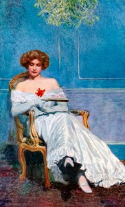 「ヤドリギの下」、1908-1909年。 作： Edward Charles Clifford