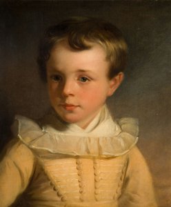 マスター ジョセフ フッセルの肖像画、1826 年。 作： Edward Coleman