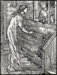 2番目に来る 作： Edward Coley (after) Burne Jones