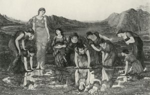 金星の鏡 作： Edward Coley (after) Burne Jones