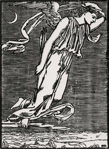 キューピッドに期待するサイケ 作： Edward Coley (after) Burne Jones