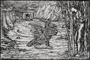 黒い水 作： Edward Coley (after) Burne Jones
