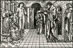 The Oracle 作： Edward Coley (after) Burne Jones