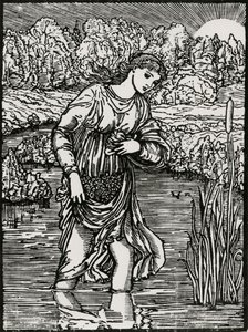 葦の仕事 作： Edward Coley (after) Burne Jones