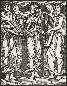 無題 作： Edward Coley (after) Burne Jones