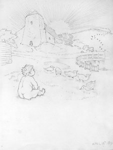 誕生日- 4月16日 作： Edward Coley Burne Jones