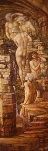 Hill Fairies（油彩・キャンバス） 作： Edward Coley Burne Jones