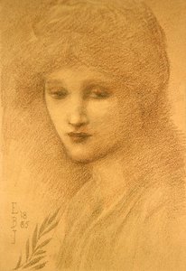 ローラ・リトルトンの肖像 作： Edward Coley Burne Jones