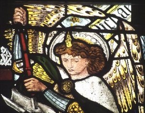 St.Michael 作： Edward Coley Burne Jones