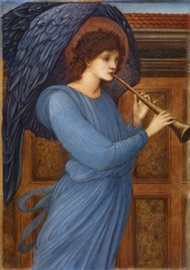天使（油彩・パネル） 作： Edward Coley Burne Jones