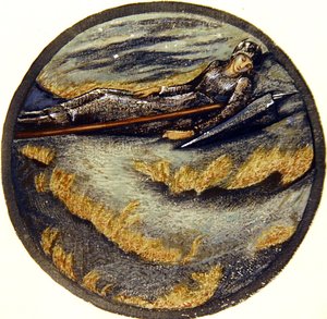 ザ・フラワー・ブックXIX.フレイムヒース 作： Edward Coley Burne Jones