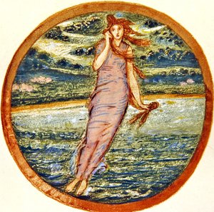 ザ・フラワー・ブックXXVI.世界のマーベル 作： Edward Coley Burne Jones