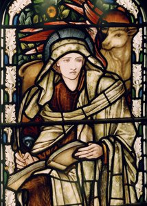 バーミンガム、セントマーティンインザブルリング、モリス＆Co.、エドワードバーンジョーンズ、セントルーク、1876 作： Edward Burne Jones