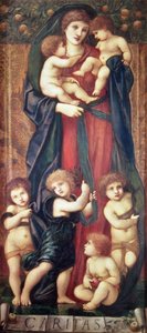 カリタス、1867 作： Edward Burne Jones