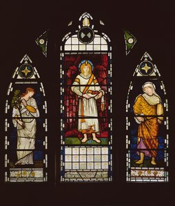 ドロテアとテオフィルス、1861-62年 作： Edward Burne Jones