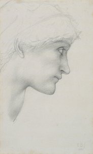 ヘッド 作： Edward Coley Burne Jones