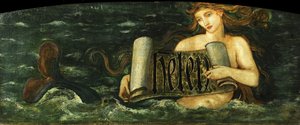 人魚のヘレン、1880年頃 作： Edward Burne Jones