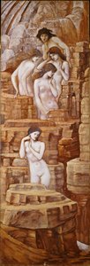 丘の妖精 作： Edward Burne Jones
