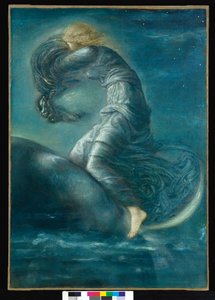 ルナ、1872〜75年頃 作： Edward Burne Jones
