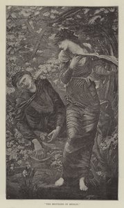 ニューギャラリーのアラ氏、バーン・ジョーンズ氏 作： Edward Burne Jones