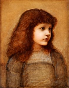 ジャーティ・ルイスの肖像、半身、1879-80