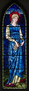 Rottingdean、St Margaret、Morris＆Co.、Edward Burne-Jones、St Margaret、1894 作： Edward Burne Jones