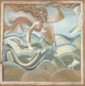 海のニンフ、 作： Edward Burne Jones