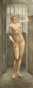 スペス、または刑務所での希望 作： Edward Burne Jones
