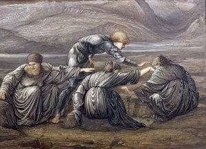 ペルセウスとグライアエのための研究、1880（80864も参照） 作： Edward Burne Jones