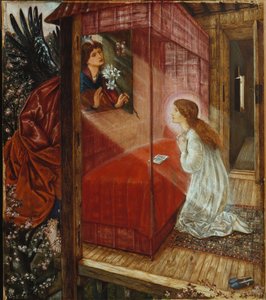 受胎告知 作： Edward Burne Jones
