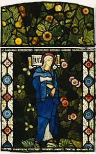 聖母マリア、モリス＆Co. 作： Edward Burne Jones
