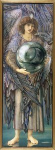 作成の日：1870-76（WC、ガッシュ、シェルゴールド、プラチナペイント、亜麻で覆われたパネル、亜鉛下地で準備） 作： Edward Burne Jones
