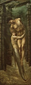 海の深さ、1886 作： Edward Burne Jones