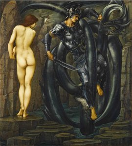 Doom Fulfilled、1888。 作： Edward Burne Jones