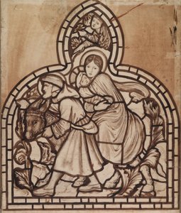 エジプトへの逃避 作： Edward Burne Jones