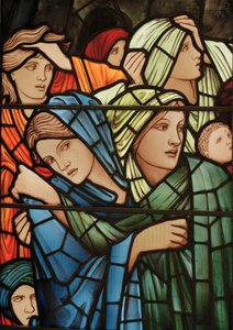 最後の審判の窓、詳細、1897年（ステンドグラス） 作： Edward Burne Jones