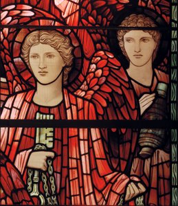 最後の審判の窓、詳細、1897年（ステンドグラス） 作： Edward Burne Jones