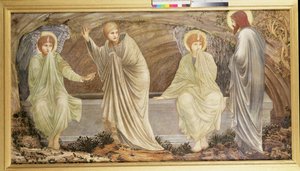 復活の朝、1882 作： Edward Burne Jones