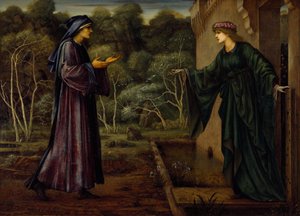 怠惰の門の巡礼者 作： Edward Burne Jones